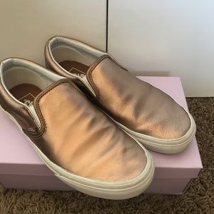 ROSE GOLD VANS